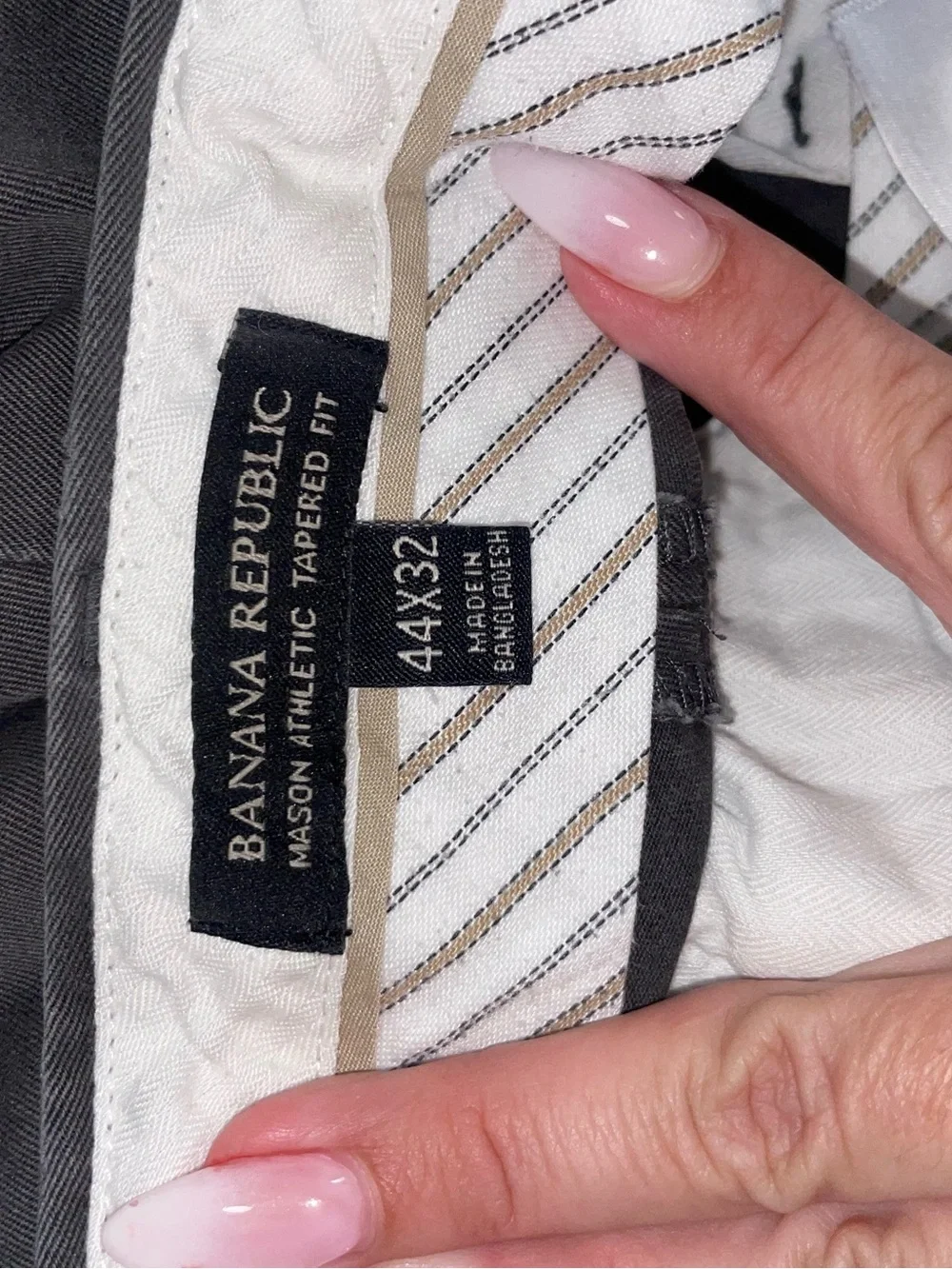 Banana Republic Mason Athletic Taper Pants